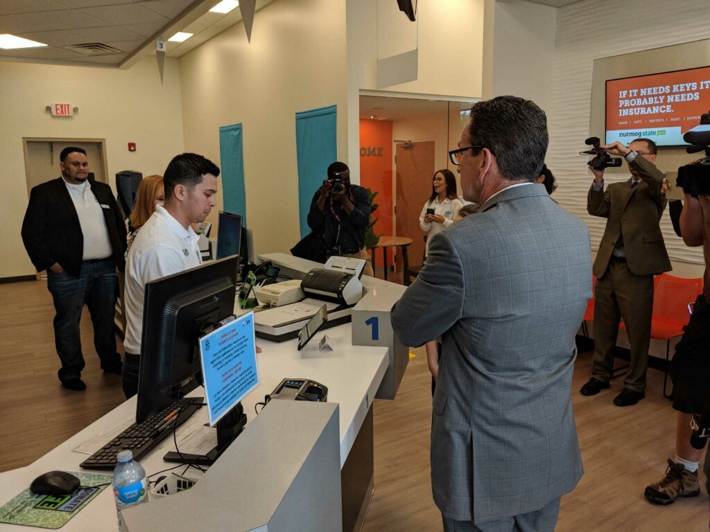 DMV Express Center in Milford, Connecticut